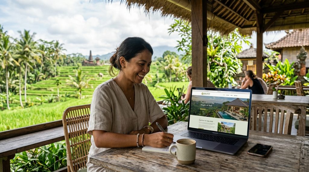 Website profesional untuk meningkatkan bisnis lokal di Bali